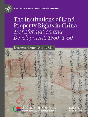cover image of The Institutions of Land Property Rights in China